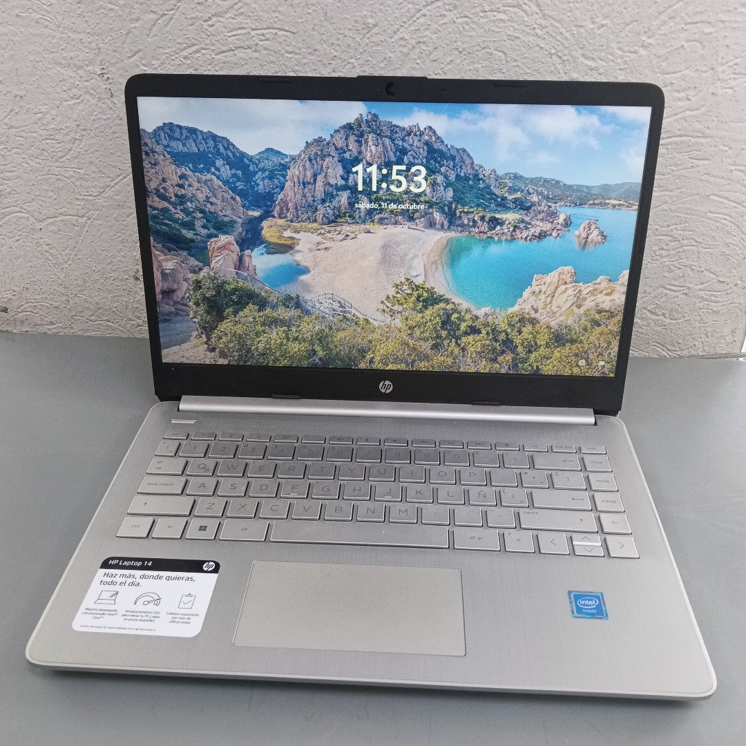 LAPTOP HP 14-DQ0530LA(2024) 256 GB SSD 8 GB RAM (SEMINUEVO)