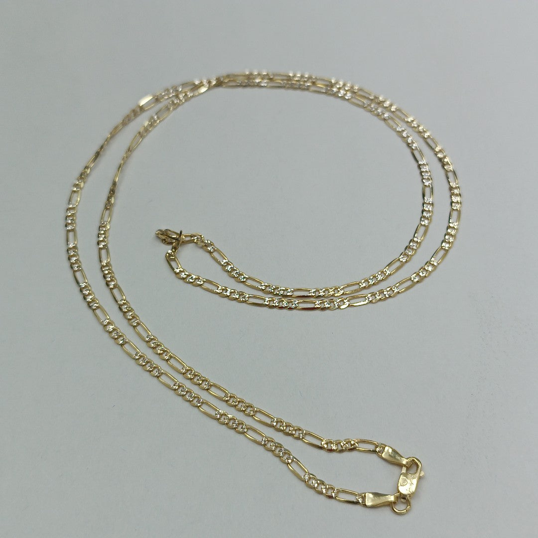 CADENAS CARTIER 3 1 DIAMANTADA ORO 14K 5.5 (NUEVO)