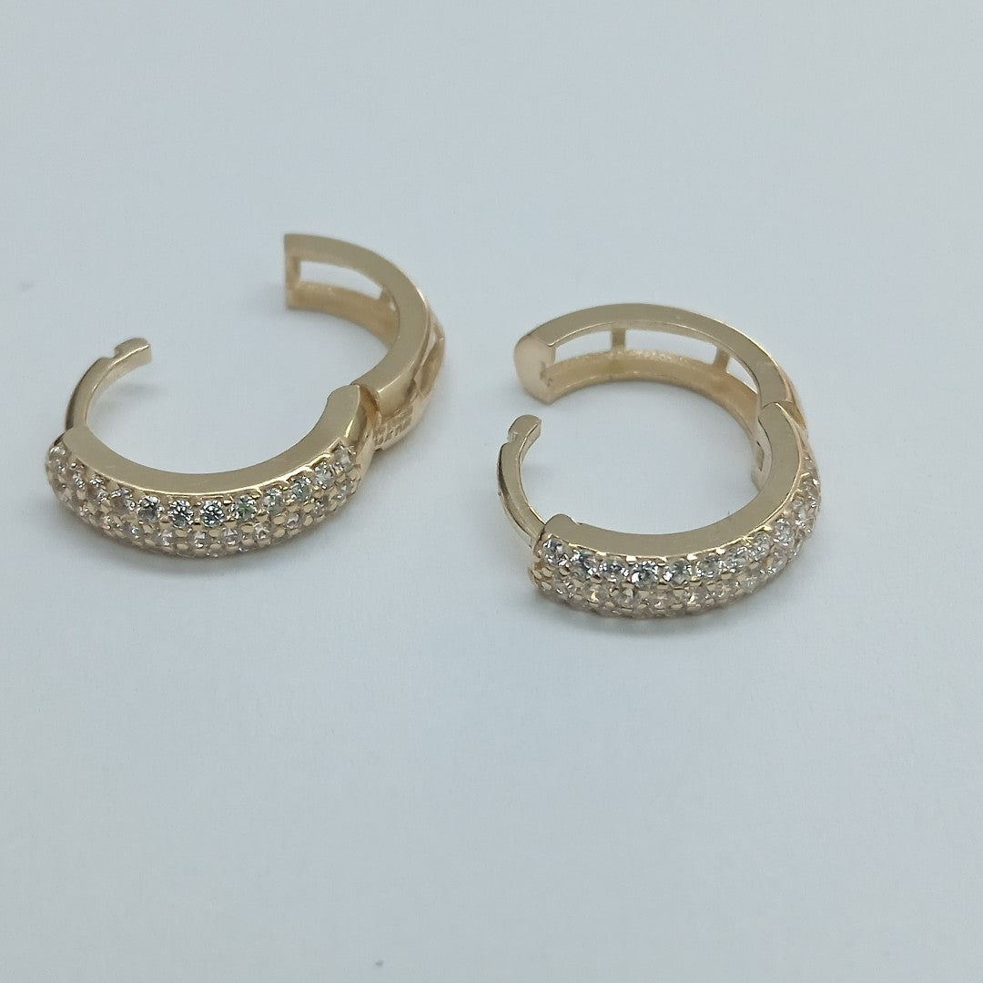 HUGGIES ORO 14K 2.1 (NUEVO)