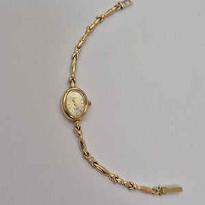 RELOJ CAJA Y PULSO ORO. ORO. 14 K 13.9 GRMS (SEMINUEVO)