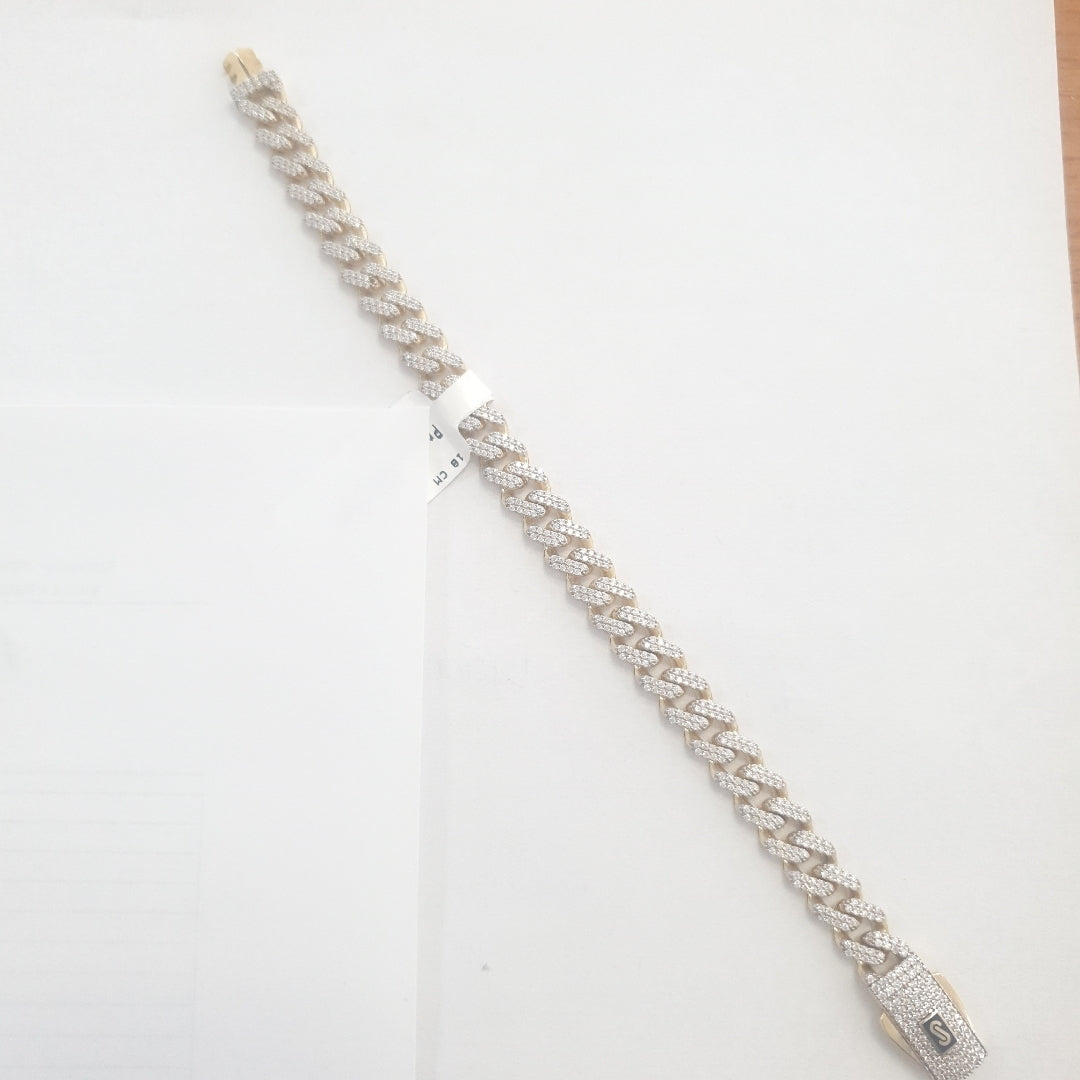 PULSERA MONACO ORO 14K 12.4 (NUEVO)
