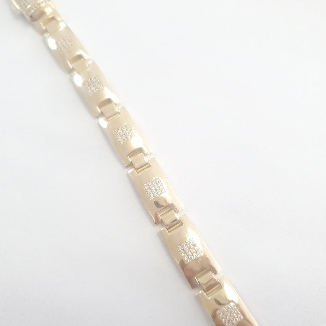 PULSERAS CABALLERO ORO 14K 18.2 (NUEVO)
