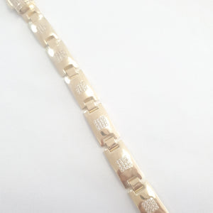 PULSERAS CABALLERO ORO 14K 18.2 (NUEVO)