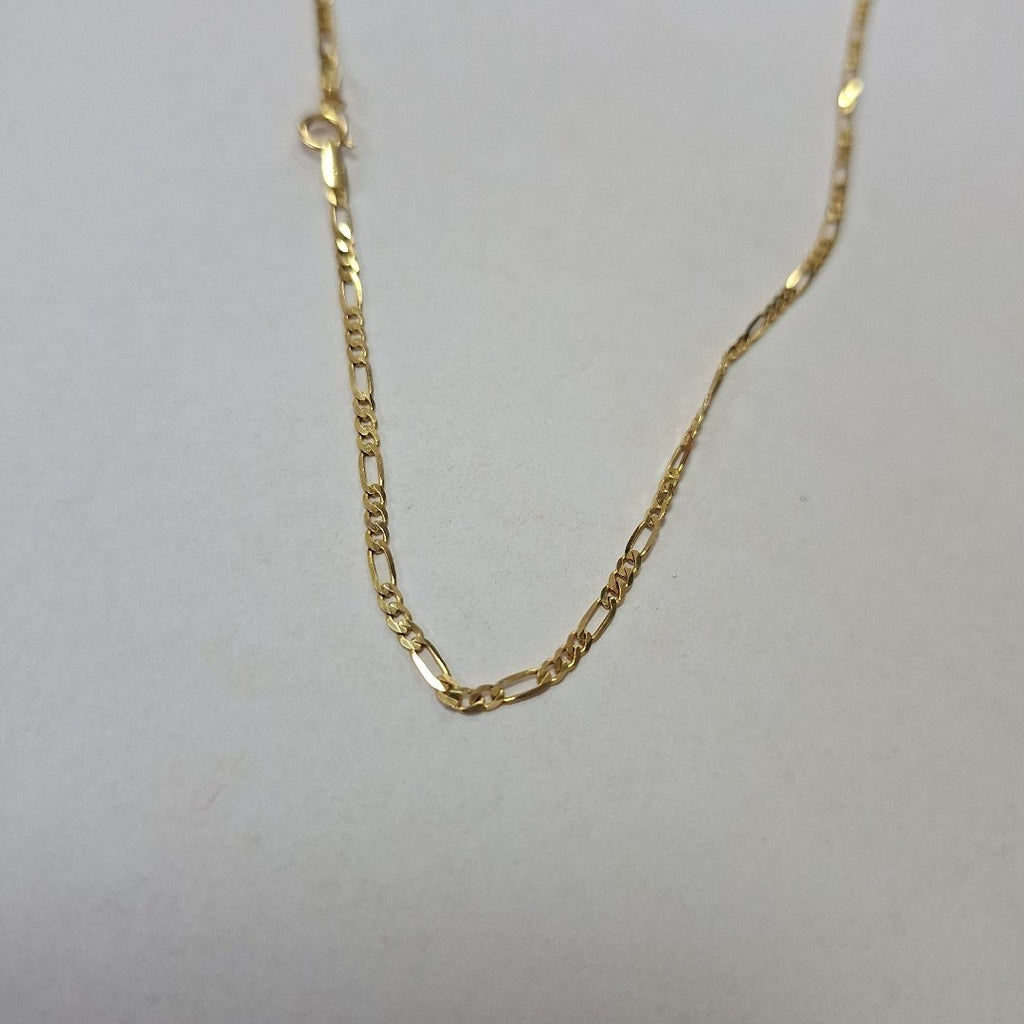 CADENAS CARTIER 3 1 AMARILLA ORO 14K 3.3 (NUEVO)