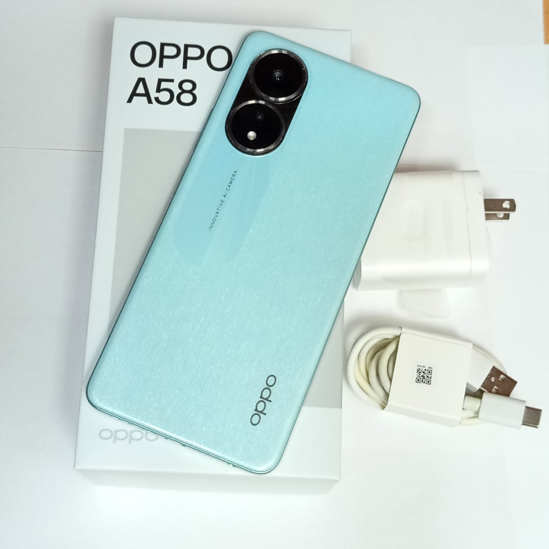 CELULAR OPPO  A58 CPH2577 (2023) 256 GB 8 GB RAM (SEMINUEVO)