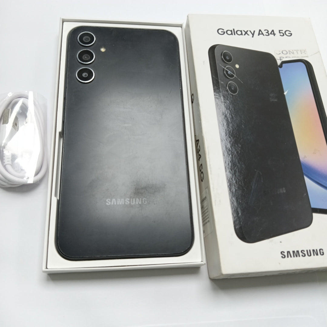 CELULAR SAMSUNG GALAXY A34 5G SM-A346M/N 128 GB 6 GB RAM (SEMINUEVO)