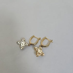 BROQUELES ORO 14K 3.1 (NUEVO)