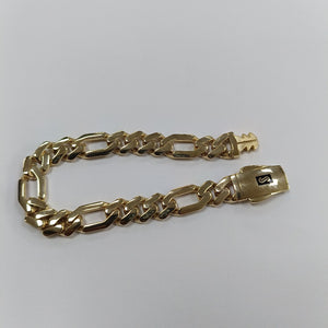 PULSERA MONACO ORO 14K 10.7 (NUEVO)