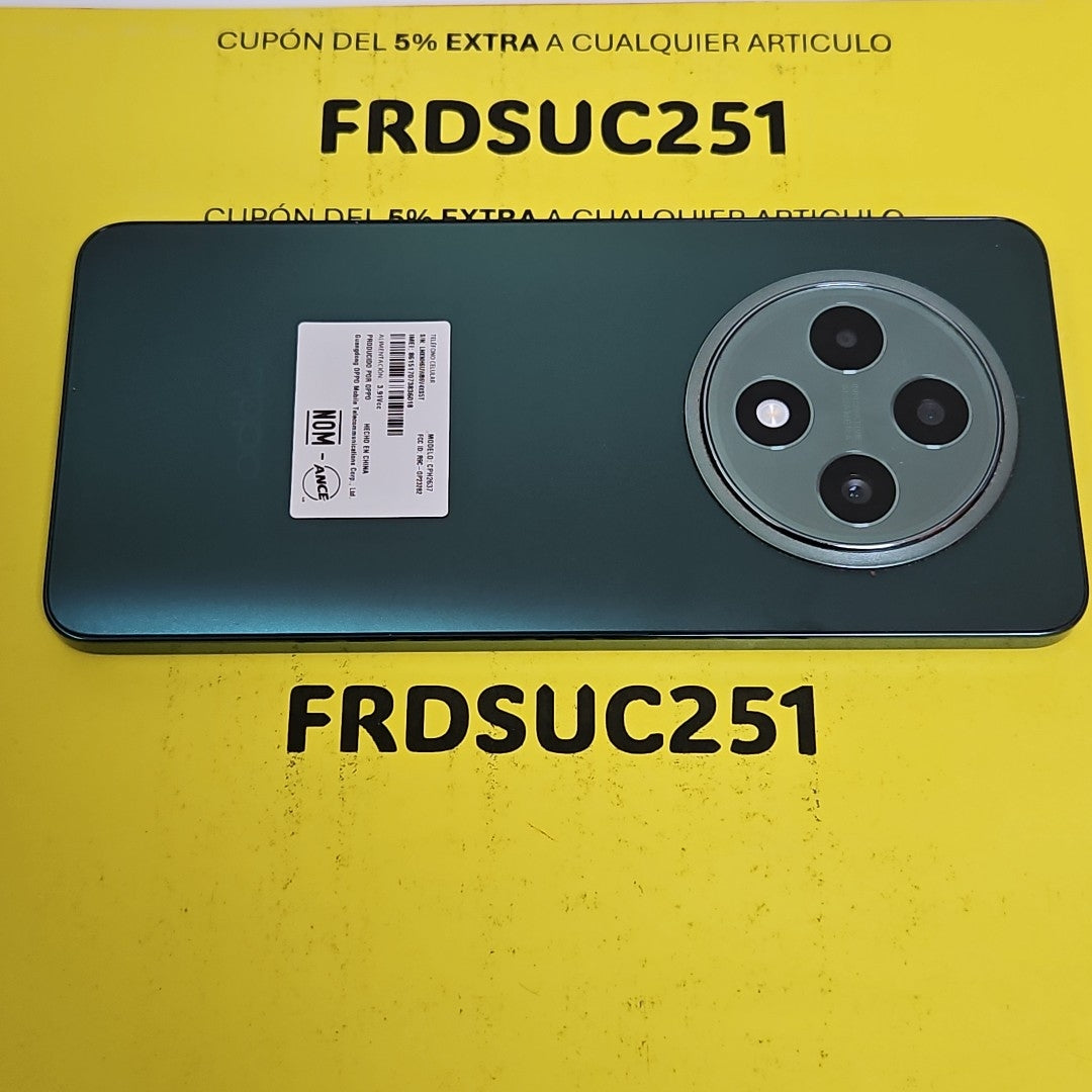 CELULAR OPPO  RENO 12F 5G CPH2637 256 GB 12 GB RAM (SEMINUEVO)