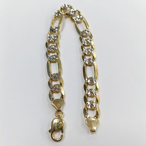 PULSERAS CABALLERO CARTIER 3 1 DIAMANTAD ORO 14K 35 (NUEVO)