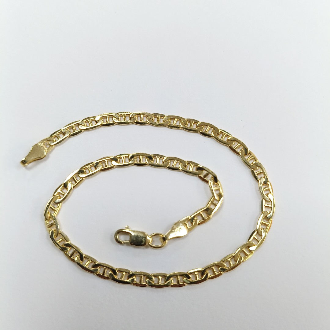 PULSERAS CABALLERO GUCCHI ORO 14K 4.4 (NUEVO)