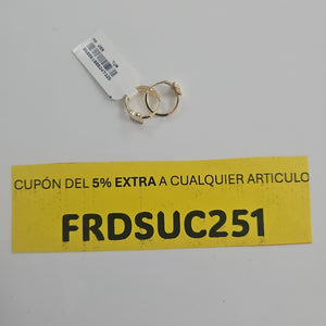 HUGGIES ORO 14K 2.2 (NUEVO)