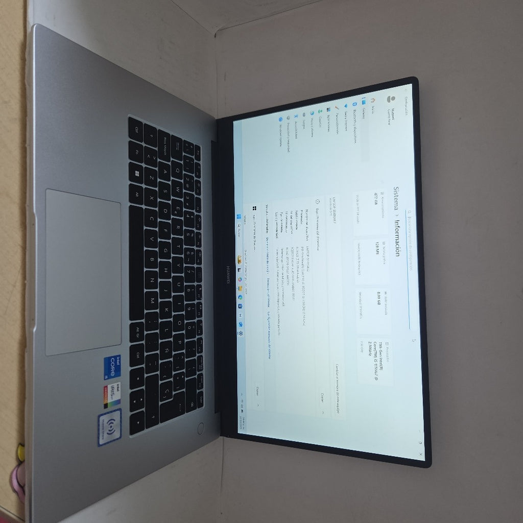 LAPTOP HUAWEI MATEBOOK D 15 BODE-WDH9 (2022) 512 GB SSD 8 GB RAM