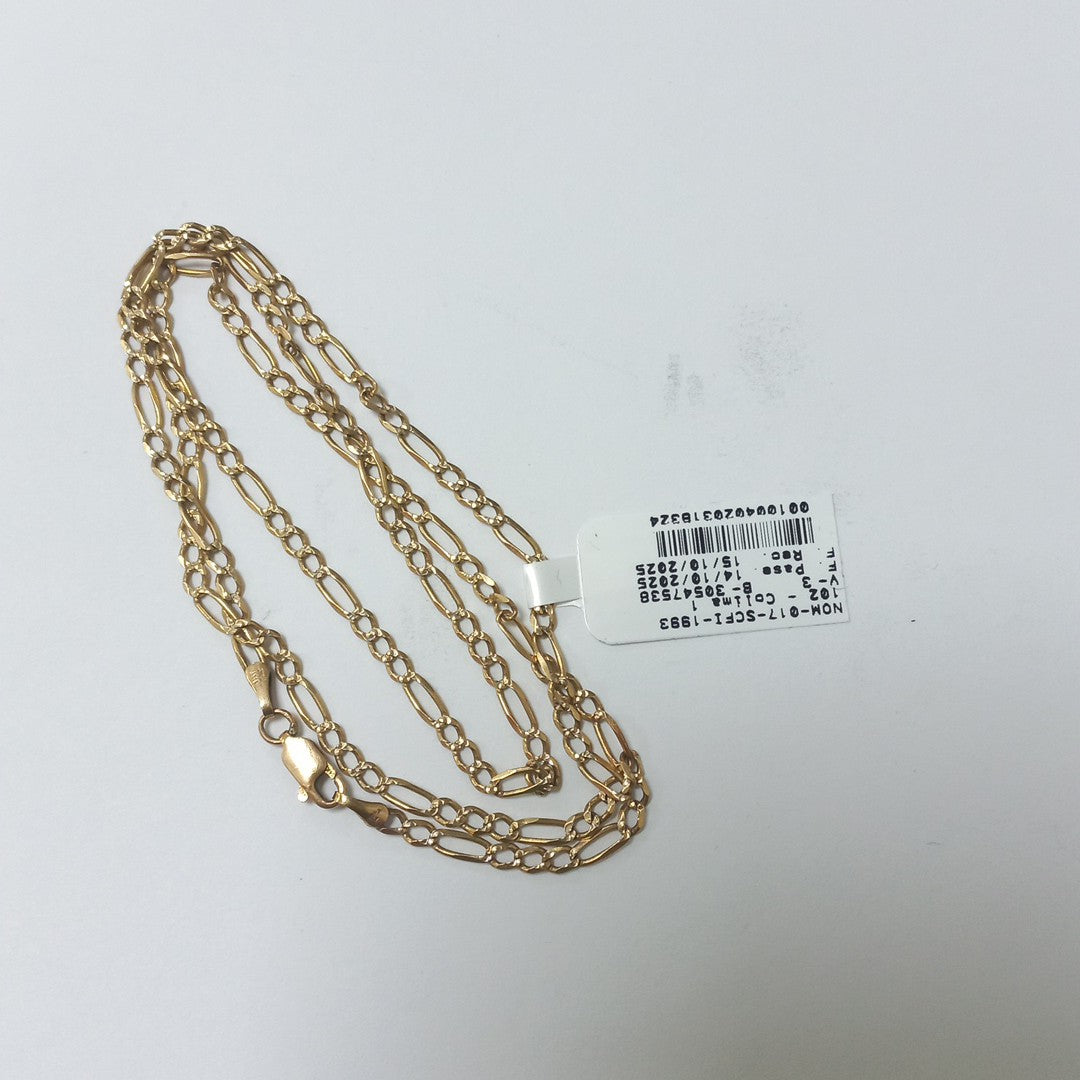 CADENA. ORO. 14 K 6.9 GRMS (SEMINUEVO)