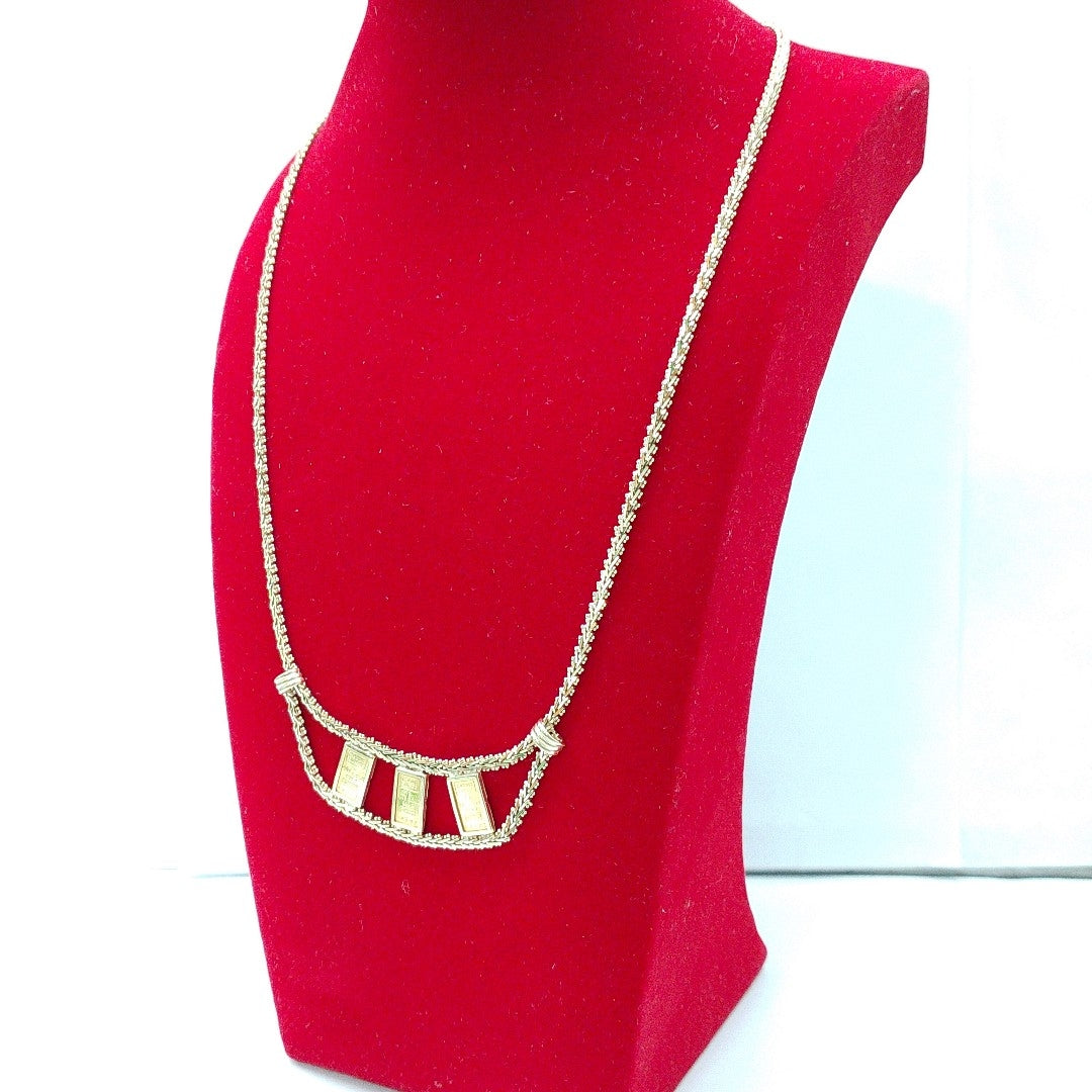 GARGANTILLA. ORO. 14 K 17 GRMS (SEMINUEVO)