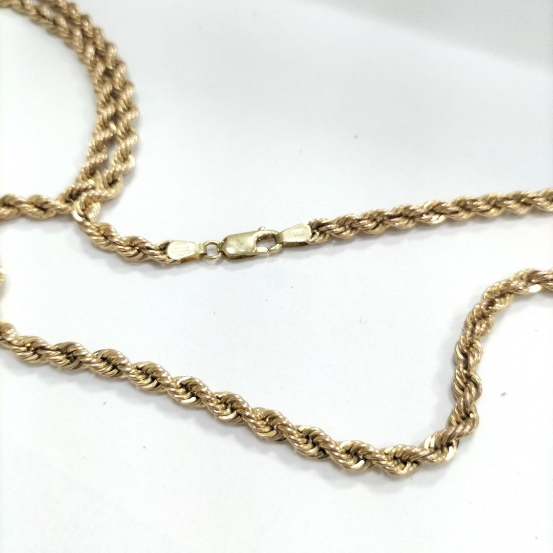 CADENA. ORO. 10 K 11.6 GRMS (SEMINUEVO)