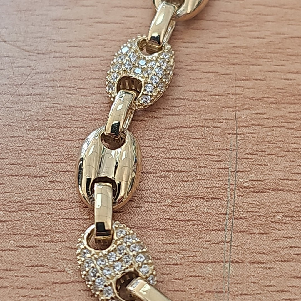 PULSERAS DAMA ORO 14K 11.5 (NUEVO)