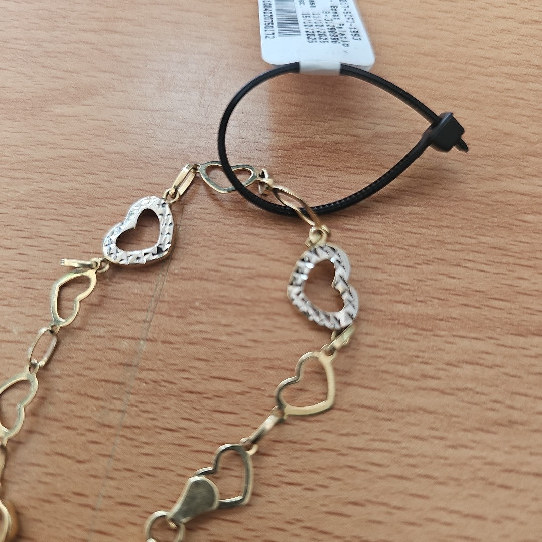 PULSERA ORO,RODIADO 14 K 3,50 GRMS (SEMINUEVO)