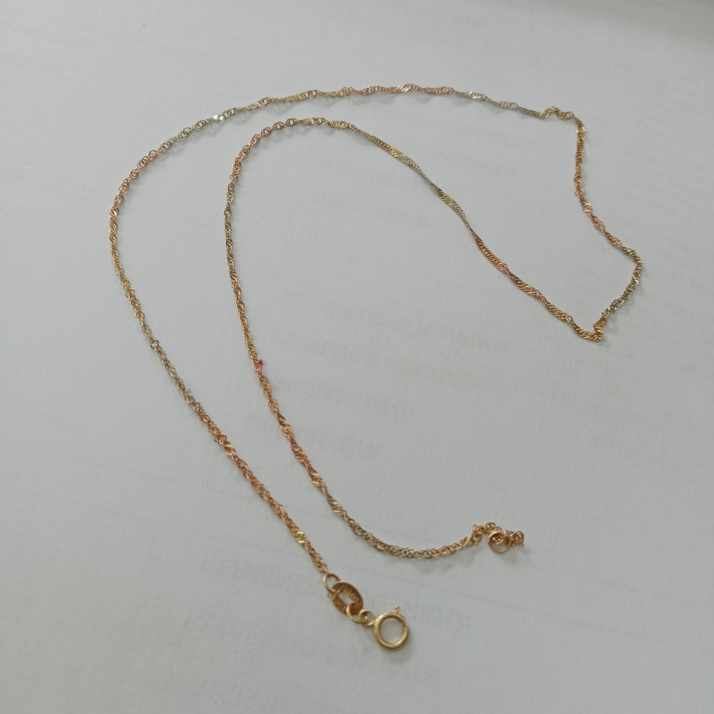 CADENA. ORO. 10 K 1.4 GRMS (SEMINUEVO)