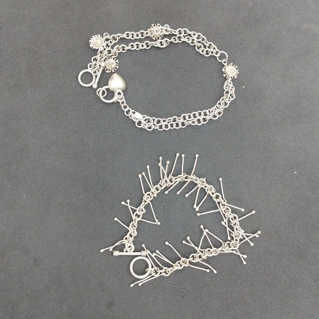 PULSERA. PLATA. 42.4 GRMS (SEMINUEVO)