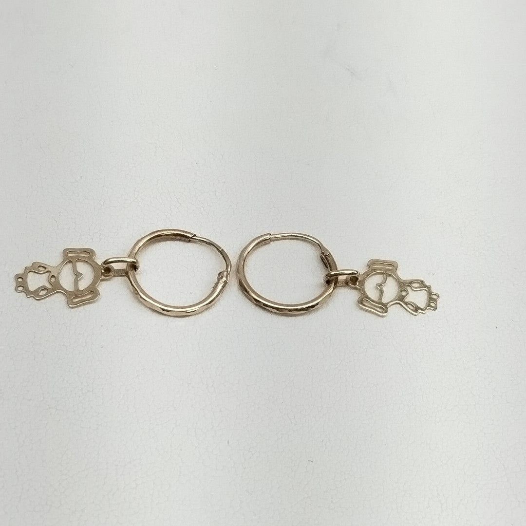 ARRACADAS PAR. ORO. 10 K 1.3 GRMS (SEMINUEVO)