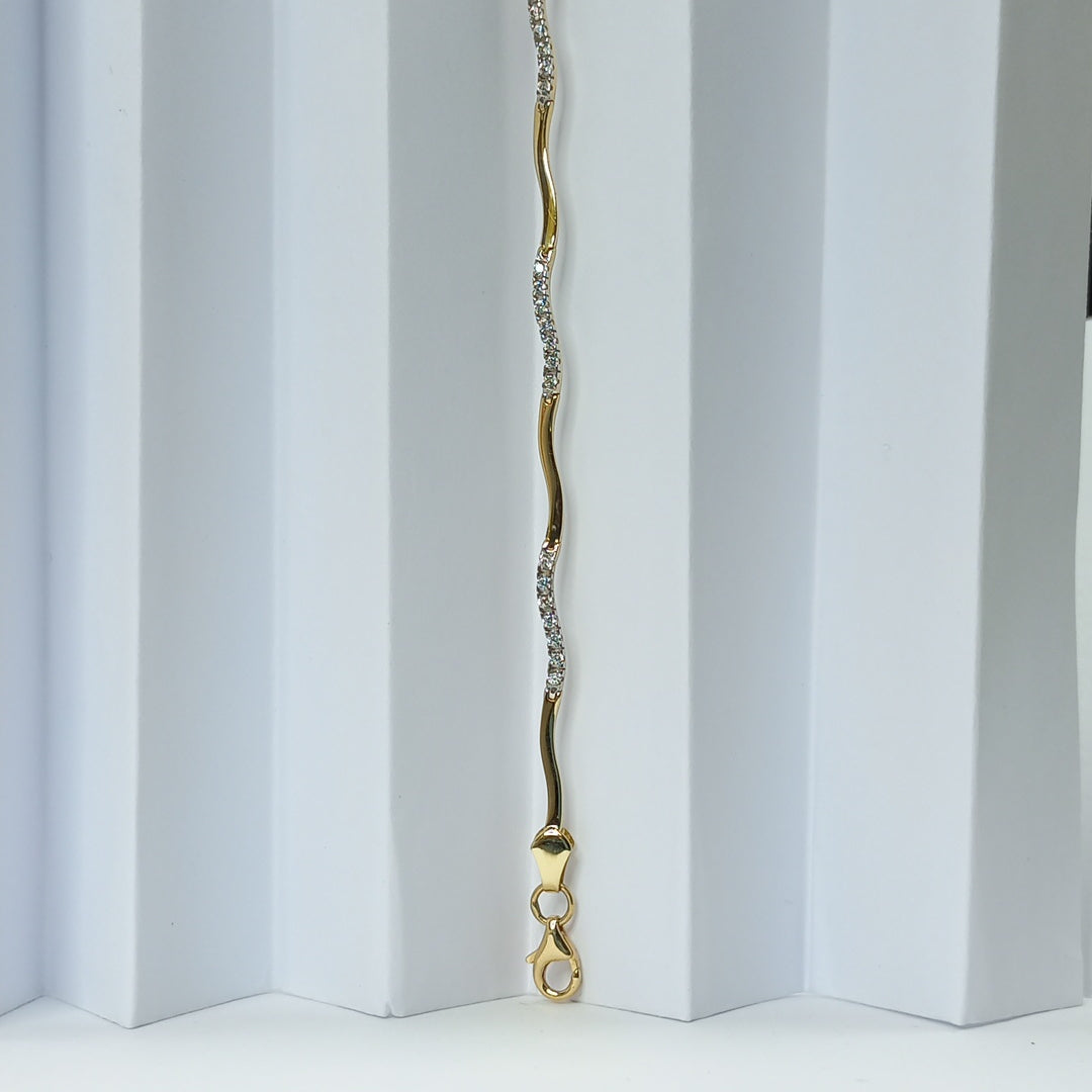 PULSERAS DAMA ORO 14K 3.6 (NUEVO)