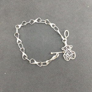 PULSERA. PLATA. 27.6 GRMS (SEMINUEVO)