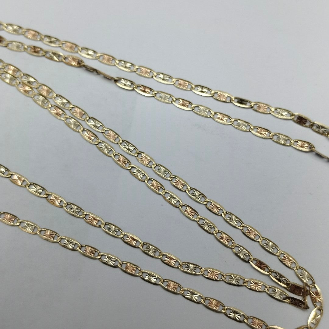 CADENA. ORO. 10 K 2.3 GRMS (SEMINUEVO)