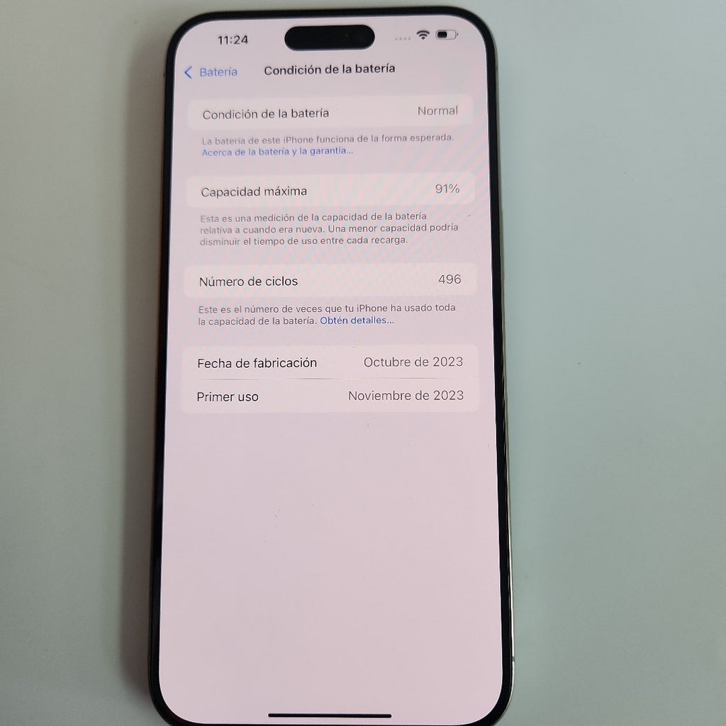 CELULAR APPLE IPHONE 15 PRO MAX A3105 (2023) 512 GB 8 GB RAM (SEMINUEVO)