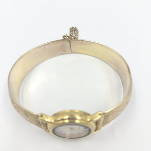 RELOJ CAJA ACERO PULSO ORO ORO 8 K 24,50 GRMS (SEMINUEVO)