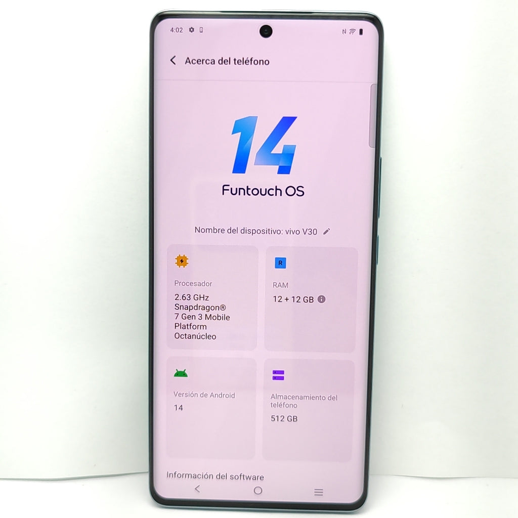 CELULAR VIVO V30 V2318 (2024) 512 GB 12 GB RAM