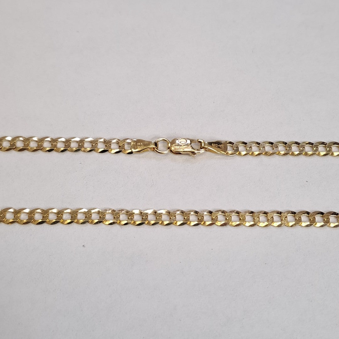 CADENAS BARBADA AMARILLA ORO 14K 8 (NUEVO)
