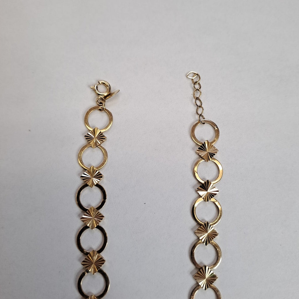PULSERAS DAMA ORO 14K 3.5 (NUEVO)