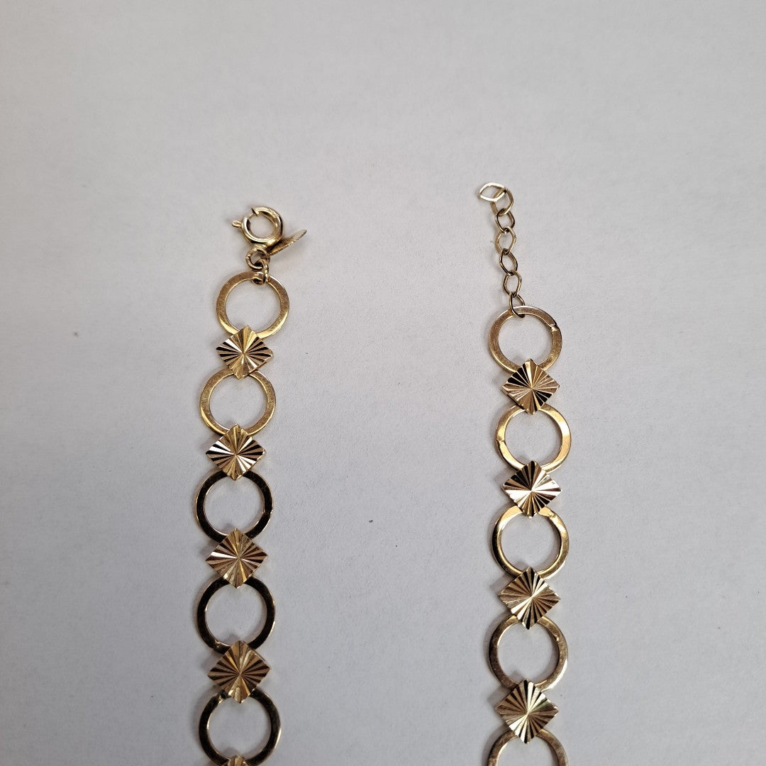 PULSERAS DAMA ORO 14K 3.5 (NUEVO)