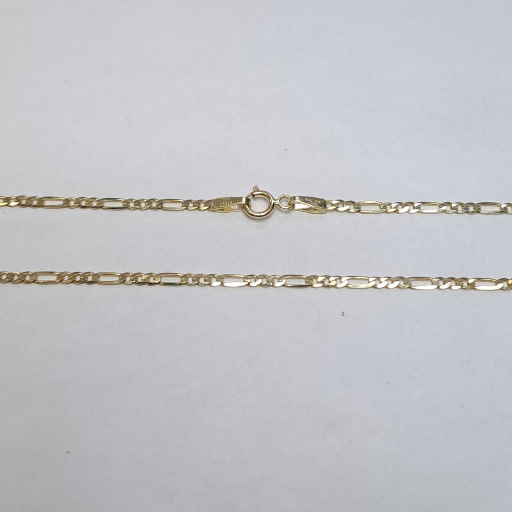CADENAS CARTIER 3 1 AMARILLA ORO 14K 3.6 (NUEVO)