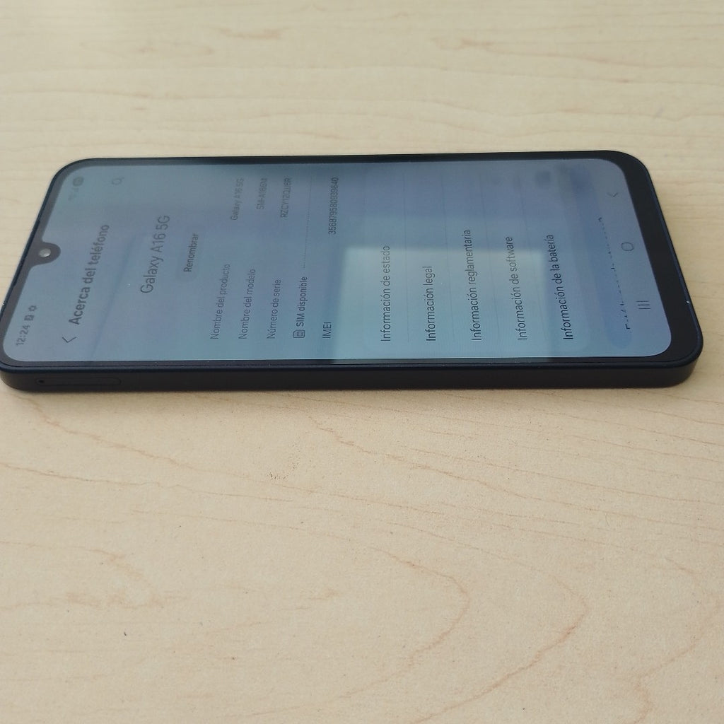 CELULAR SAMSUNG GALAXY A16 5G SM-A166M (2024) 128 GB 4 GB RAM