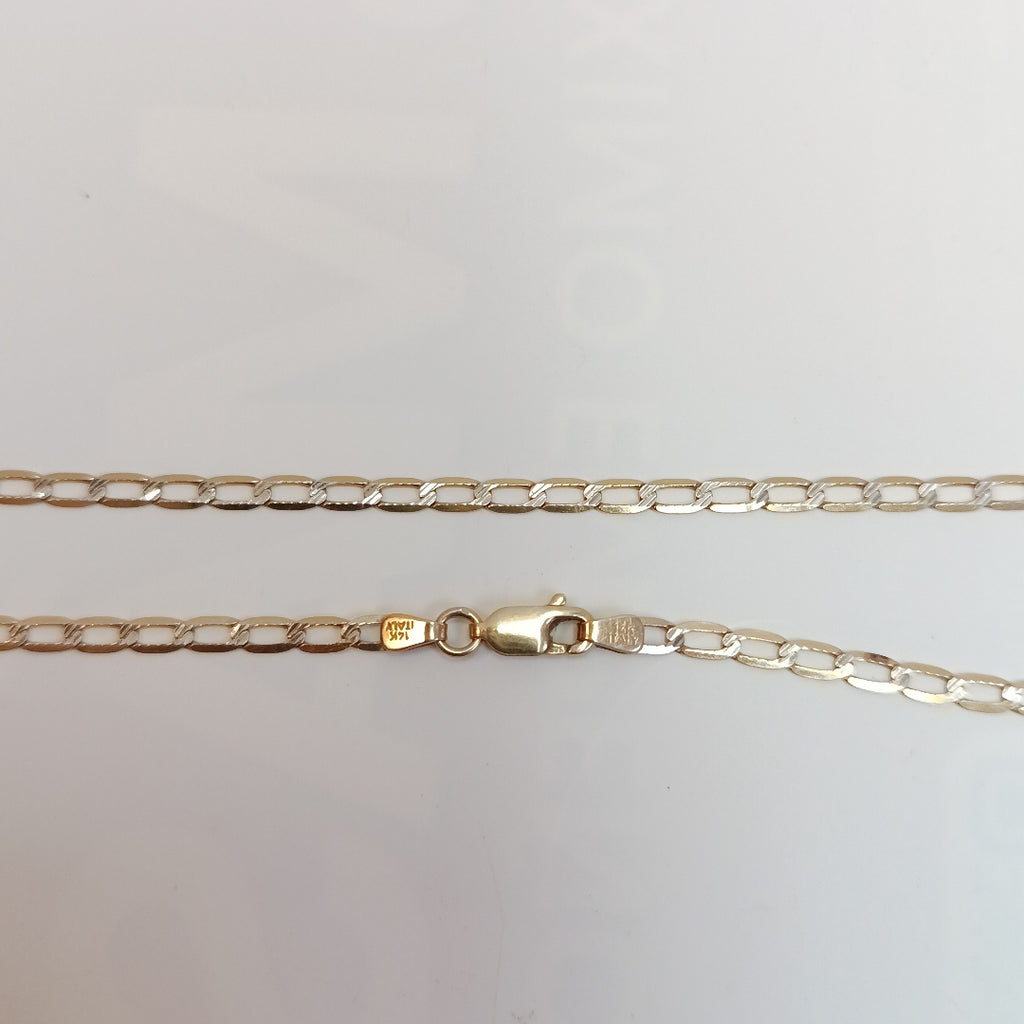 CADENA. ORO, RODIADO 14 K 5.4 GRMS (SEMINUEVO)