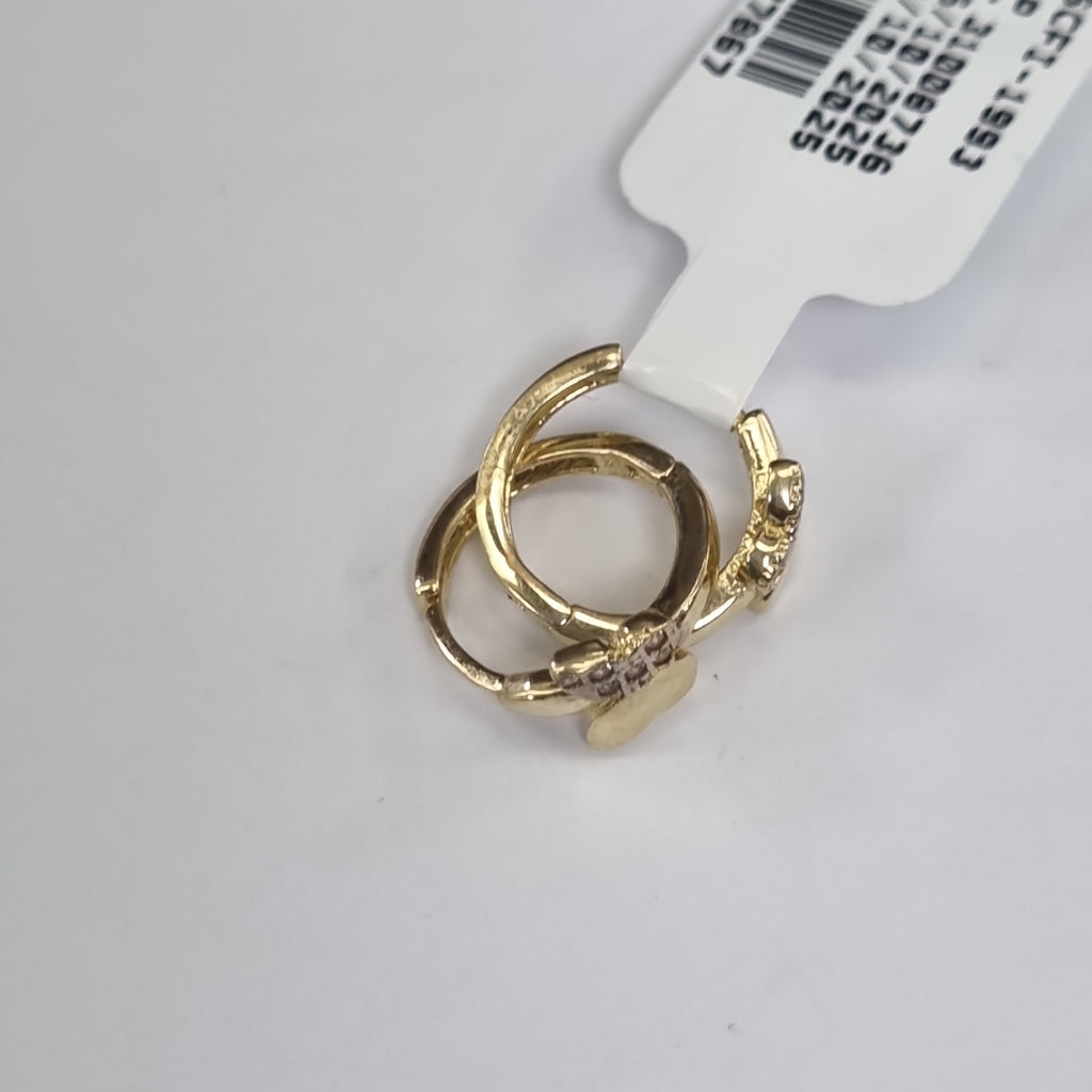 ARRACADAS PAR. ORO. 14 K 1.6 GRMS (SEMINUEVO)