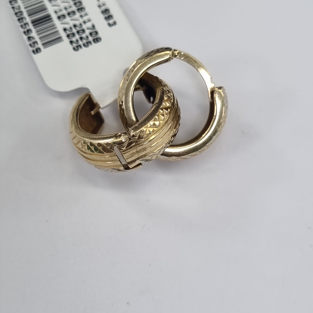 ARRACADAS PAR. ORO. 14 K 2.5 GRMS (SEMINUEVO)