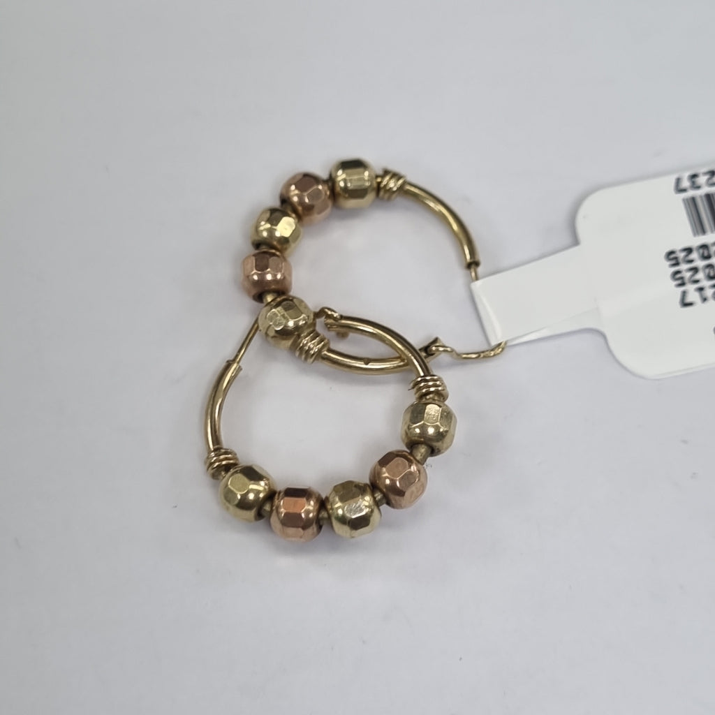 ARRACADAS PAR ORO 14 K 2,20 GRMS (SEMINUEVO)