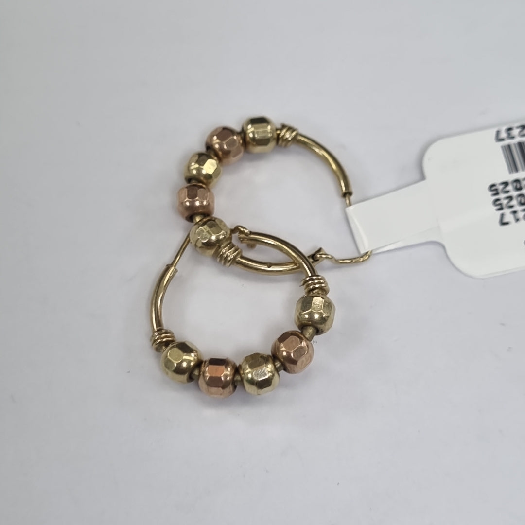 ARRACADAS PAR ORO 14 K 2,20 GRMS (SEMINUEVO)