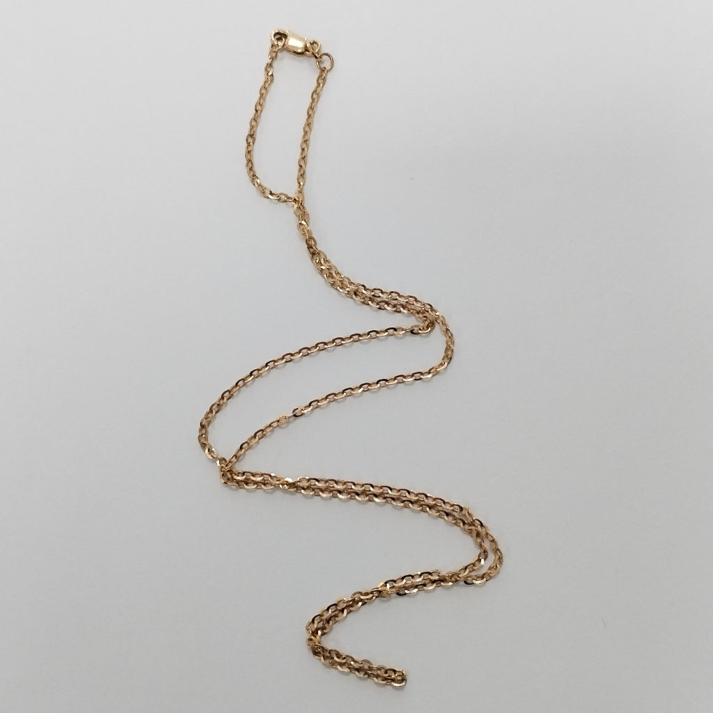 CADENA. ORO. 14 K 2.7 GRMS (SEMINUEVO)
