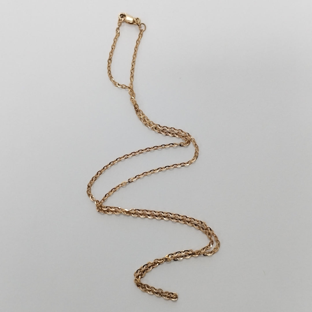 CADENA. ORO. 14 K 2.7 GRMS (SEMINUEVO)