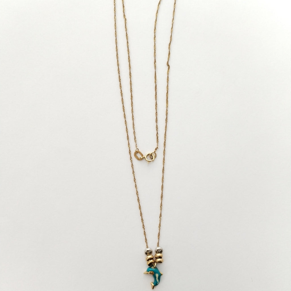 CADENA,DIJE ORO 14 K 1,30 GRMS (SEMINUEVO)