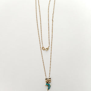 CADENA,DIJE ORO 14 K 1,30 GRMS (SEMINUEVO)