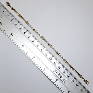 PULSERA. ORO. 14 K 7.6 GRMS (SEMINUEVO)