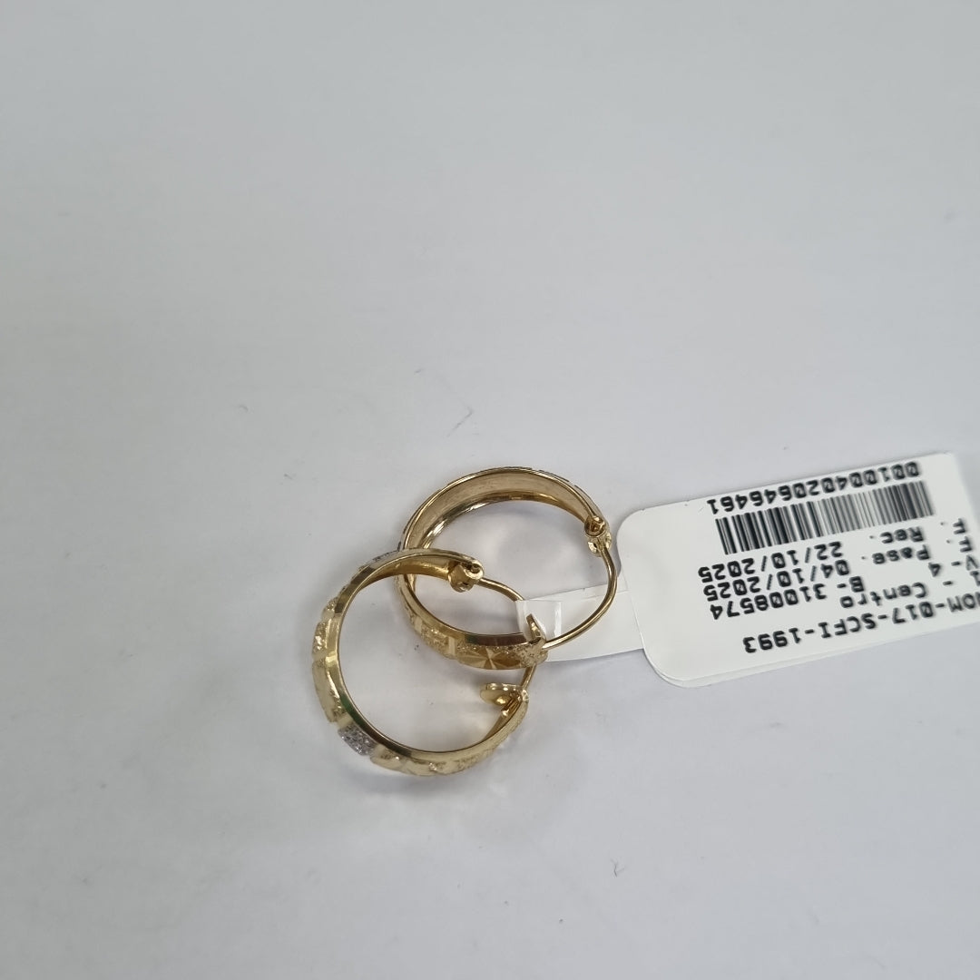 ARRACADAS PAR. ORO. 14 K 2.5 GRMS (SEMINUEVO)
