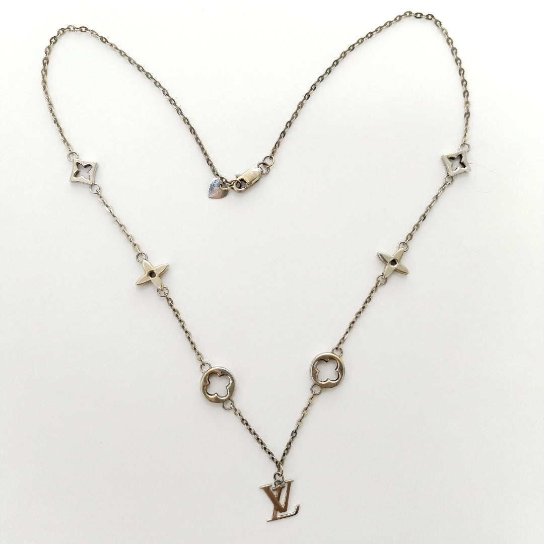 GARGANTILLA ORO BLANCO 14 K 5,40 GRMS (SEMINUEVO)