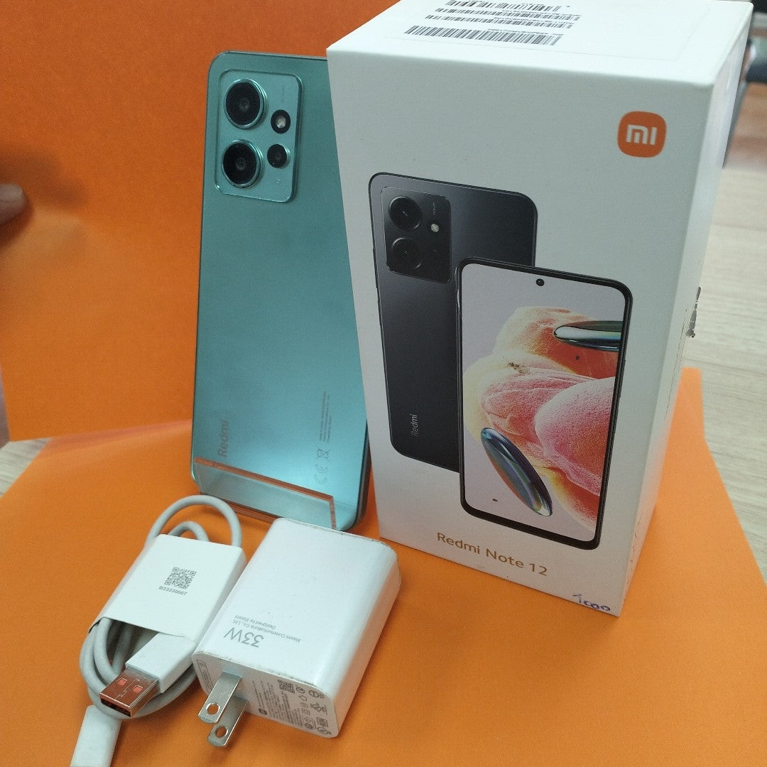 CELULAR XIAOMI REDMI NOTE 12 23028RA60L 128 GB 6 GB RAM (SEMINUEVO)