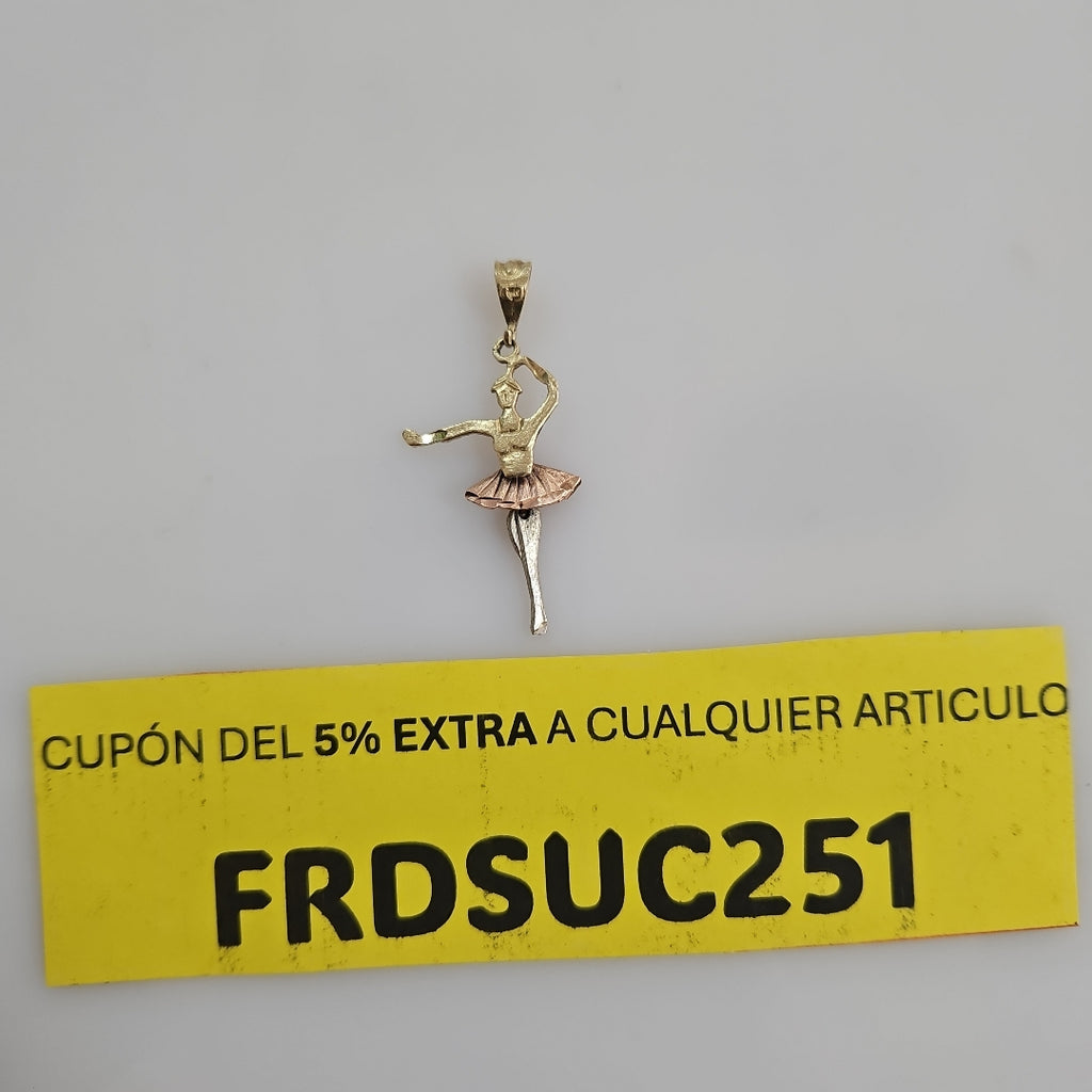 DIJE. ORO. 14 K 2.2 GRMS (SEMINUEVO)